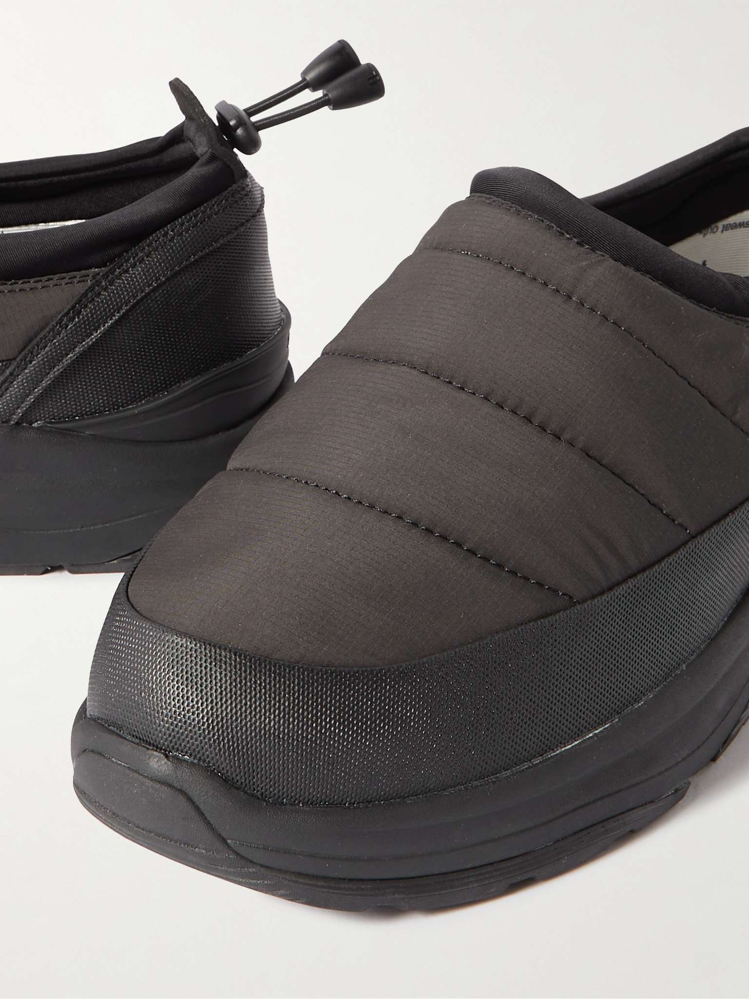 Pepper-Evab Rubber-Trimmed Quilted Shell Slip-On Sneakers - 6