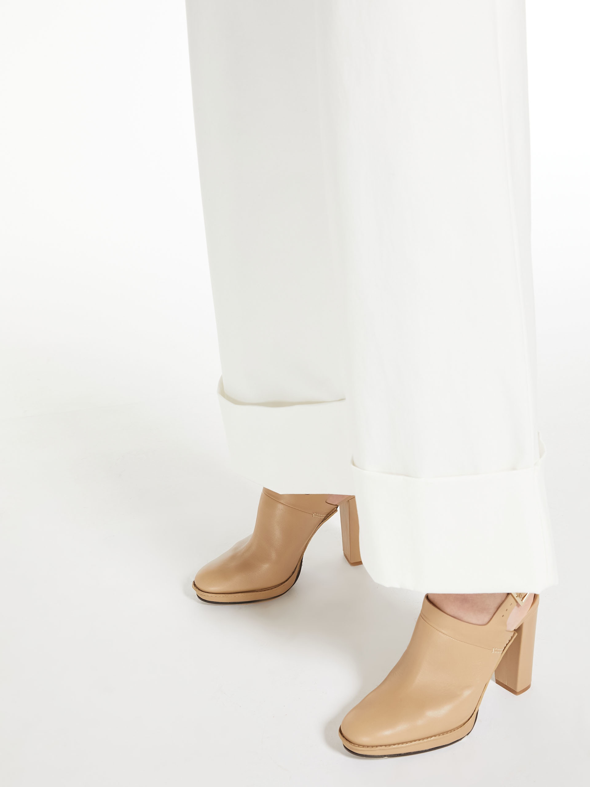 NIGELLA Cotton gabardine trousers - 6