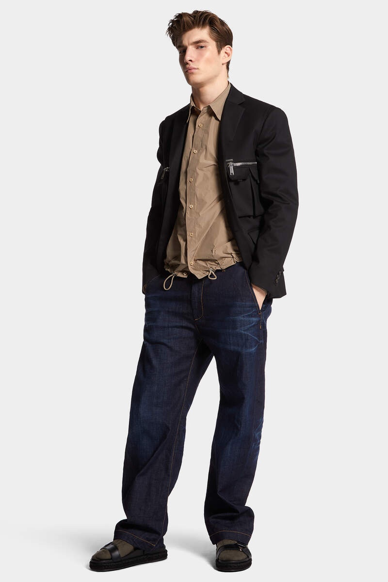 DARK URBAN WASH SNATCH FIT PANT - 3