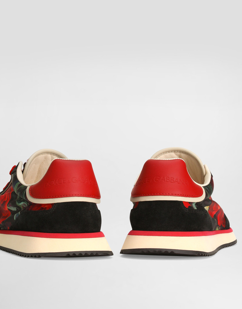Mixed-material DG Cushion sneakers 4
