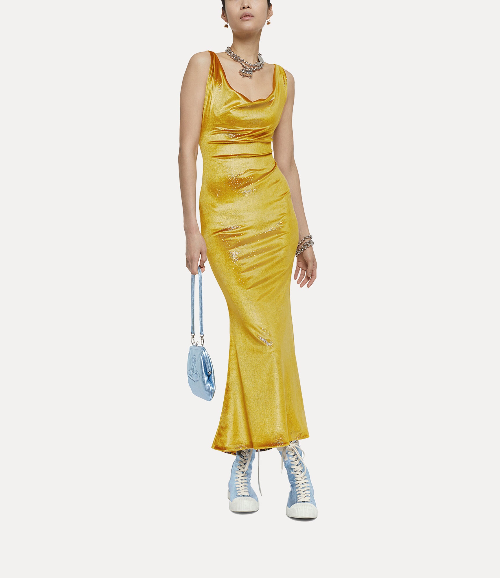 LONG LIZ JERSEY DRESS - 2
