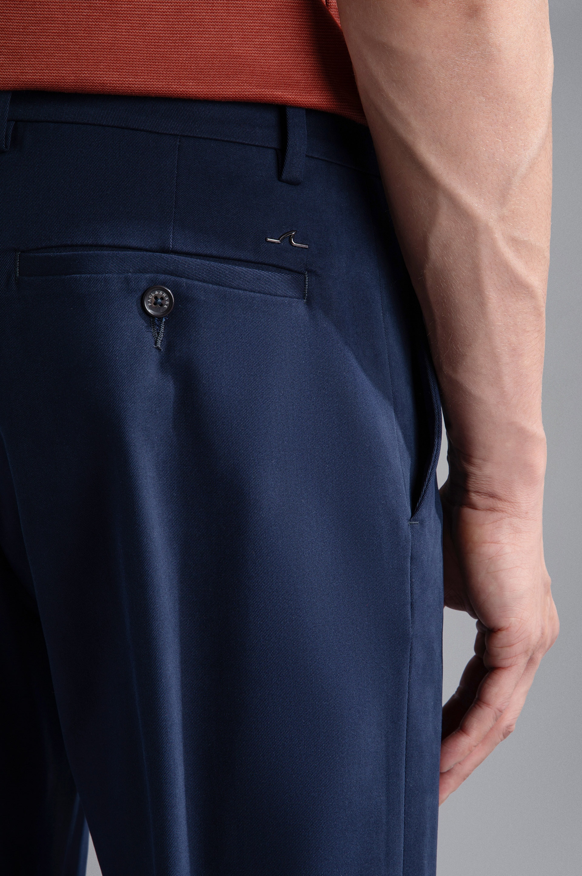 X-SOFT TECHNICAL COTTON CHINO TROUSERS - 4