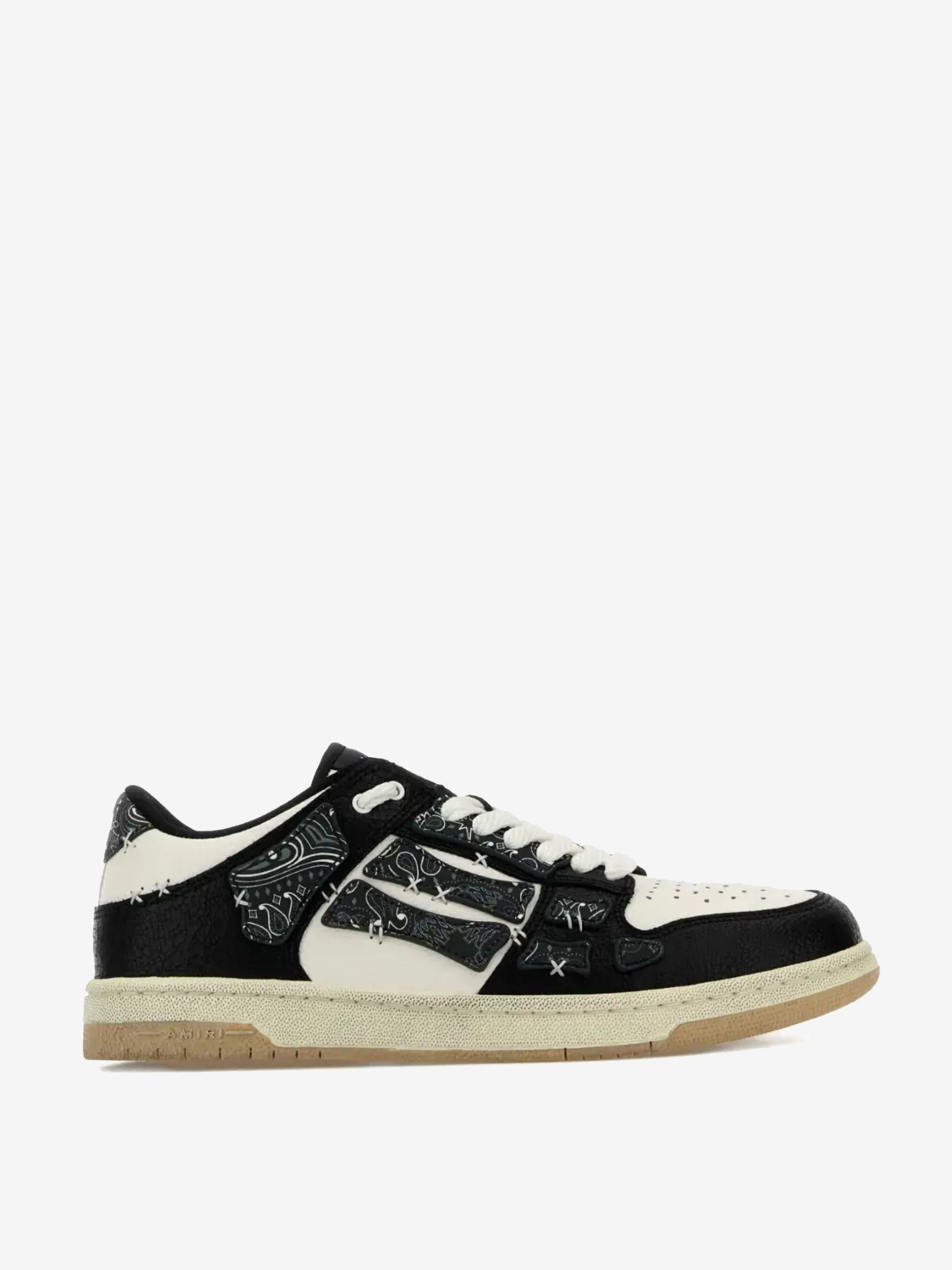 AMIRI - Men Bandana Skel Top Low Sneakers - 1