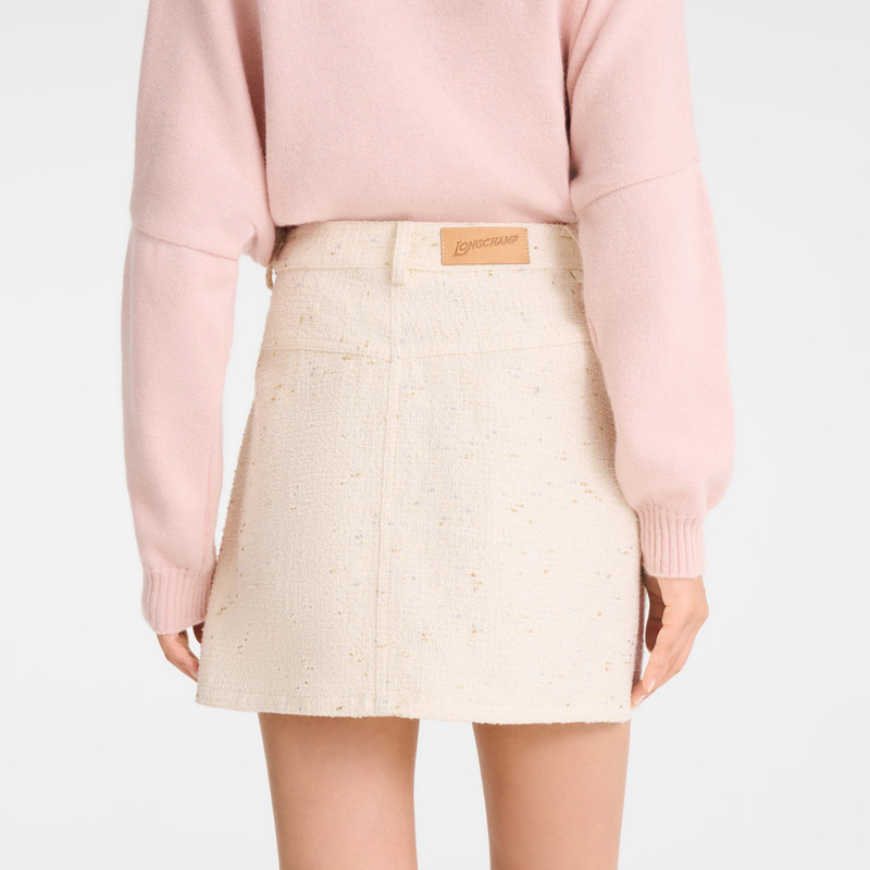 Skirt Ivory - Tweed 5