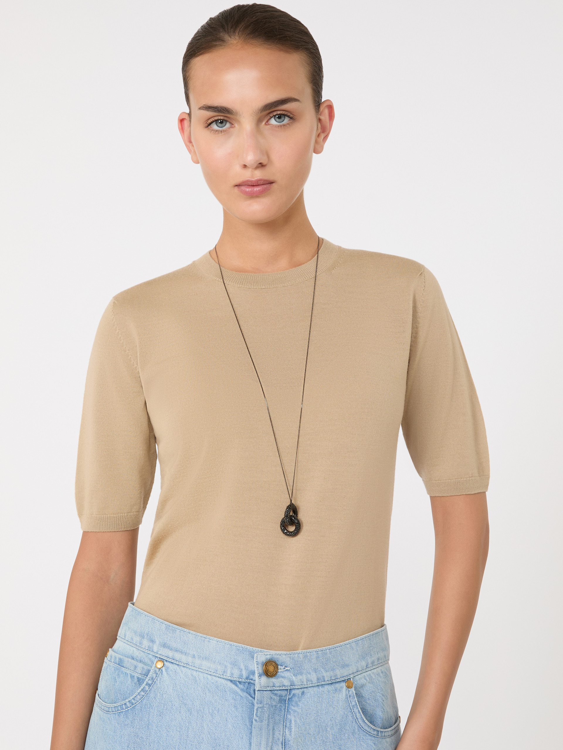 MMBOLDNECK Necklace with rhinestone pendant - 3