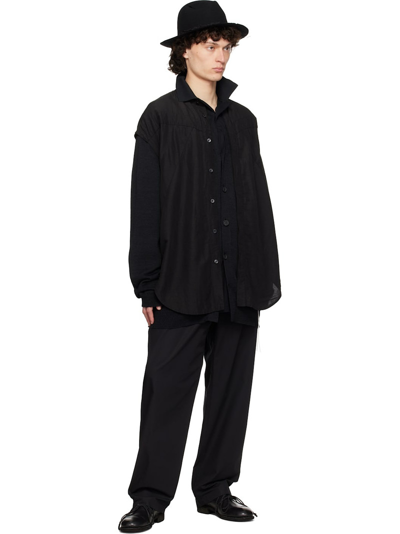 TAKAHIROMIYASHITA TheSoloist. Black Easy Trousers outlook
