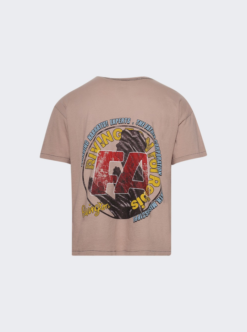 RRR123 Founding Narrative Tee Pink outlook