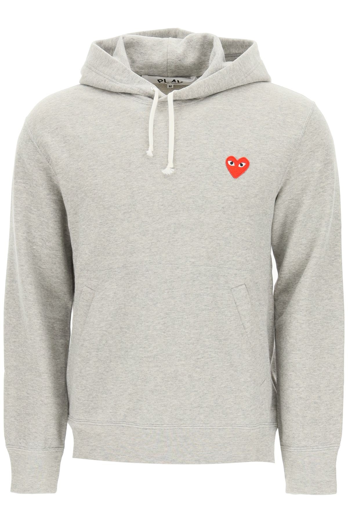 HOODIE WITH LOGO PATCH - 1