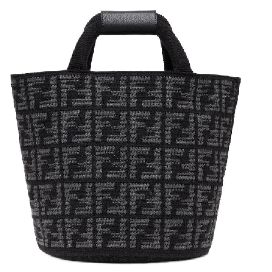 Fendi FF Cashmere Blend Shopping Bag - 2