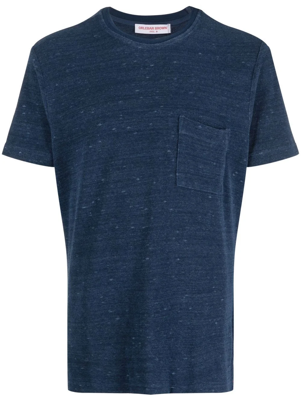 Classic towelling-finish T-shirt - 1