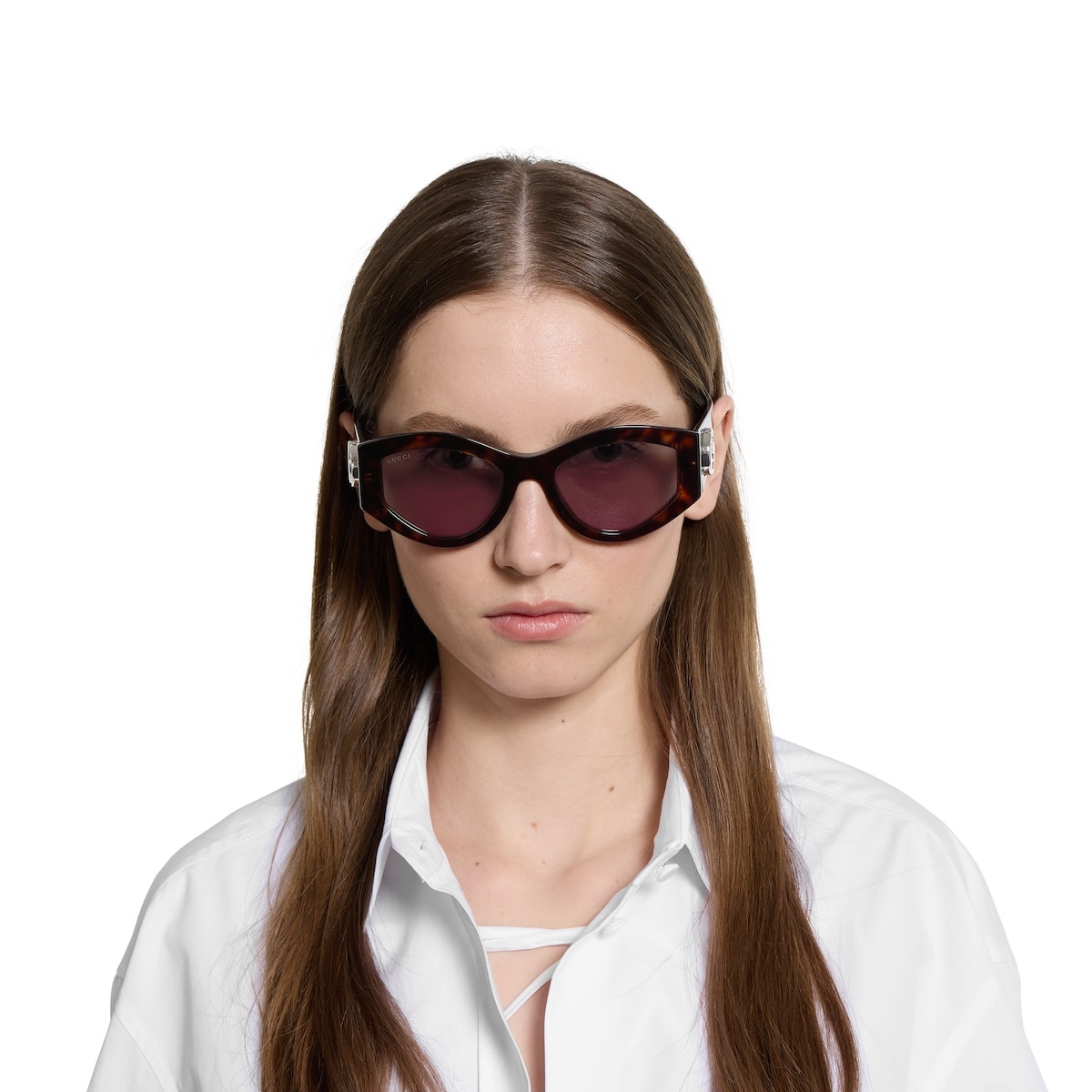 Oval frame sunglasses - 3