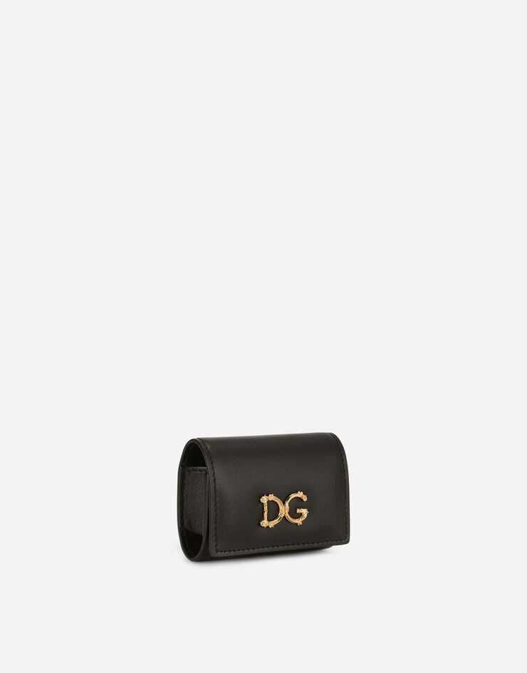 Calfskin airpods pro case with baroque DG logo - 2