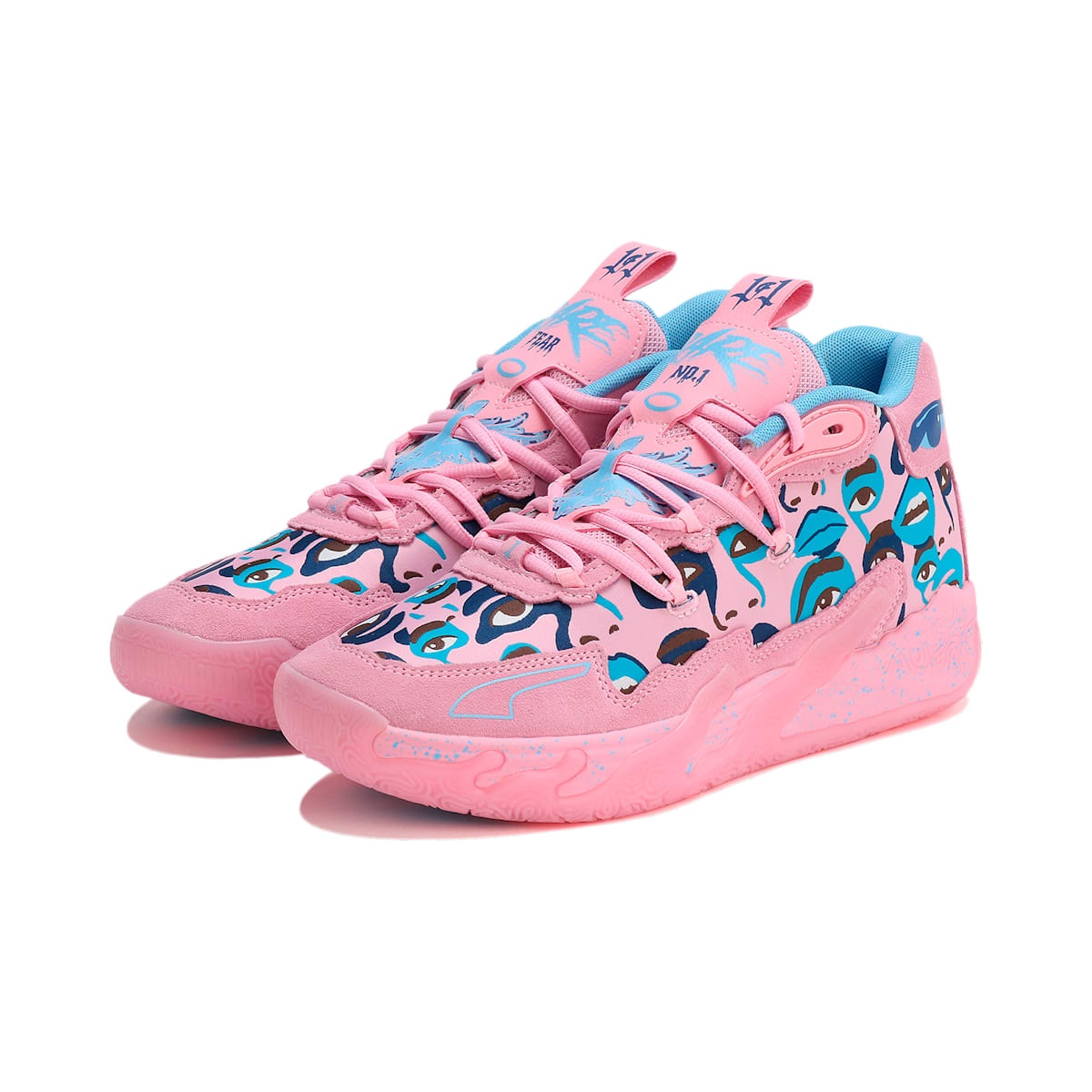 PUMA x Kid Super MB.03 'Pink Lilac Team Light Blue' 379328-01 - 2