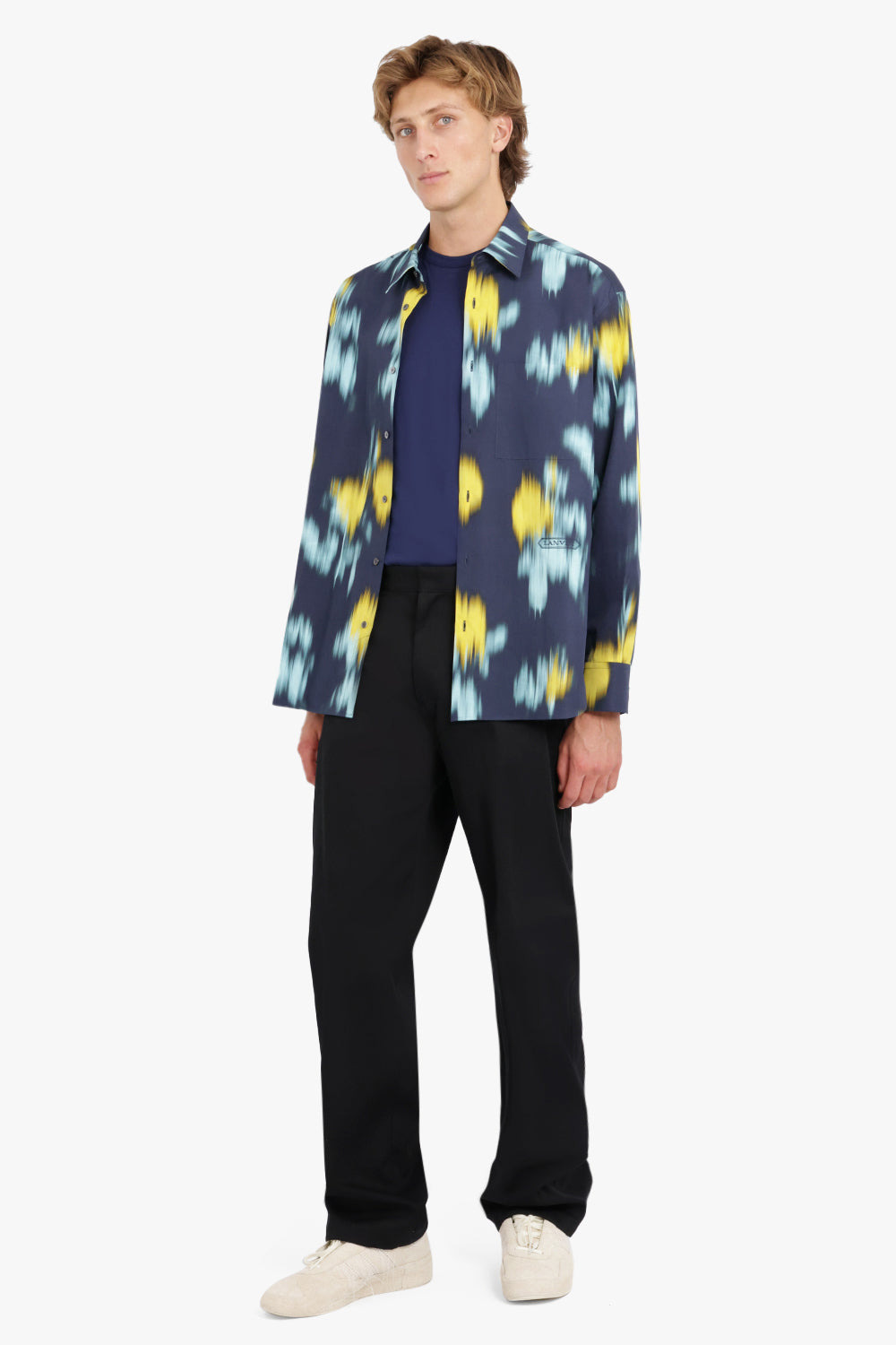 PRINTED LOOSE SHIRT | THUNDER - 2