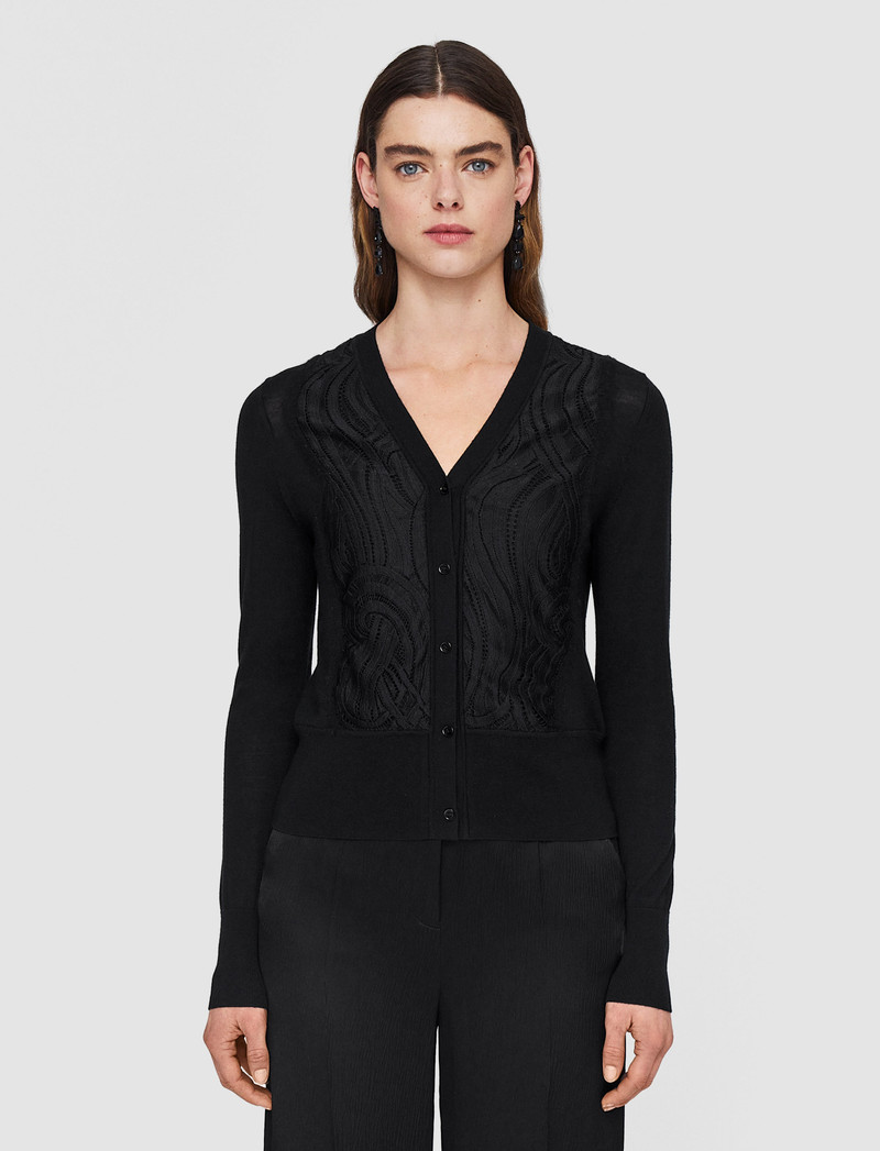 Lace & Knit Cardigan 3