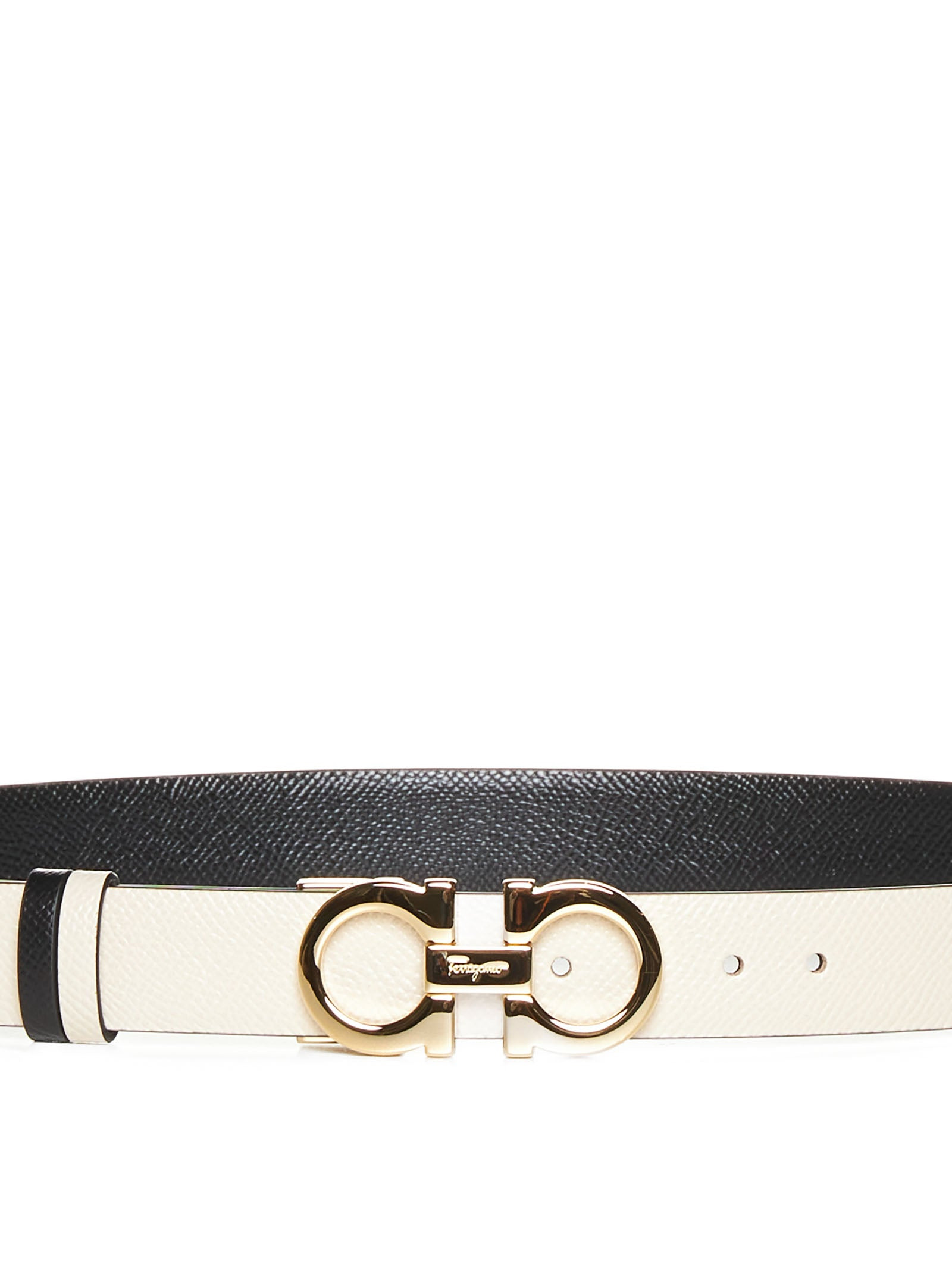 Gancini reversible leather belt - 2