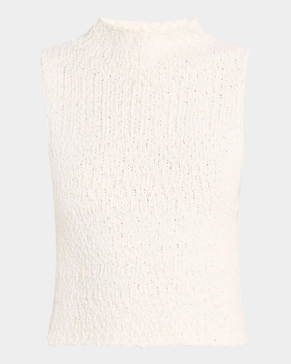 Atticus Roll-Neck Knit Tank Top - 1