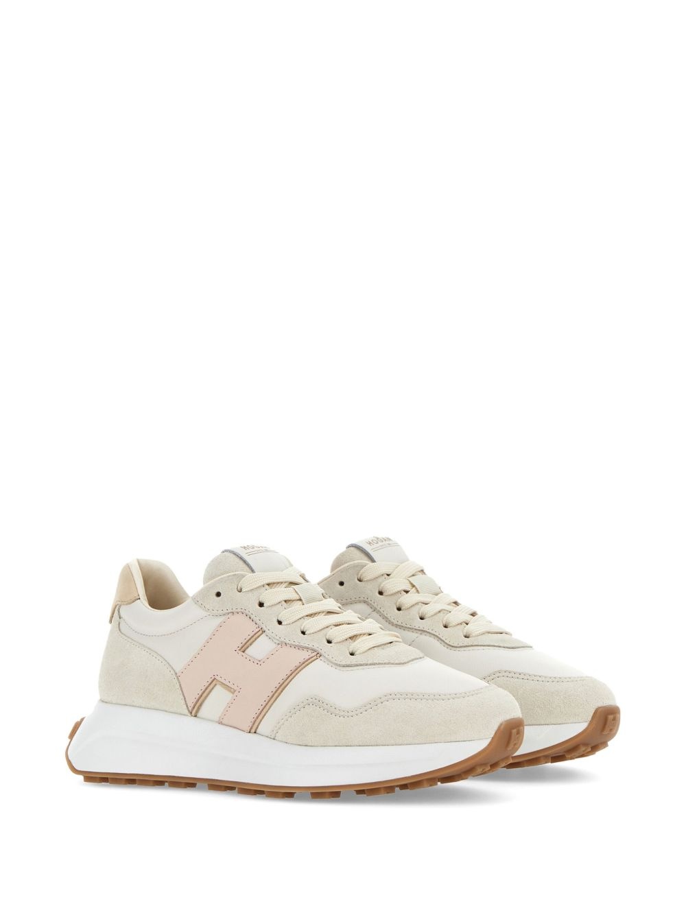 logo-patch sneakers - 2