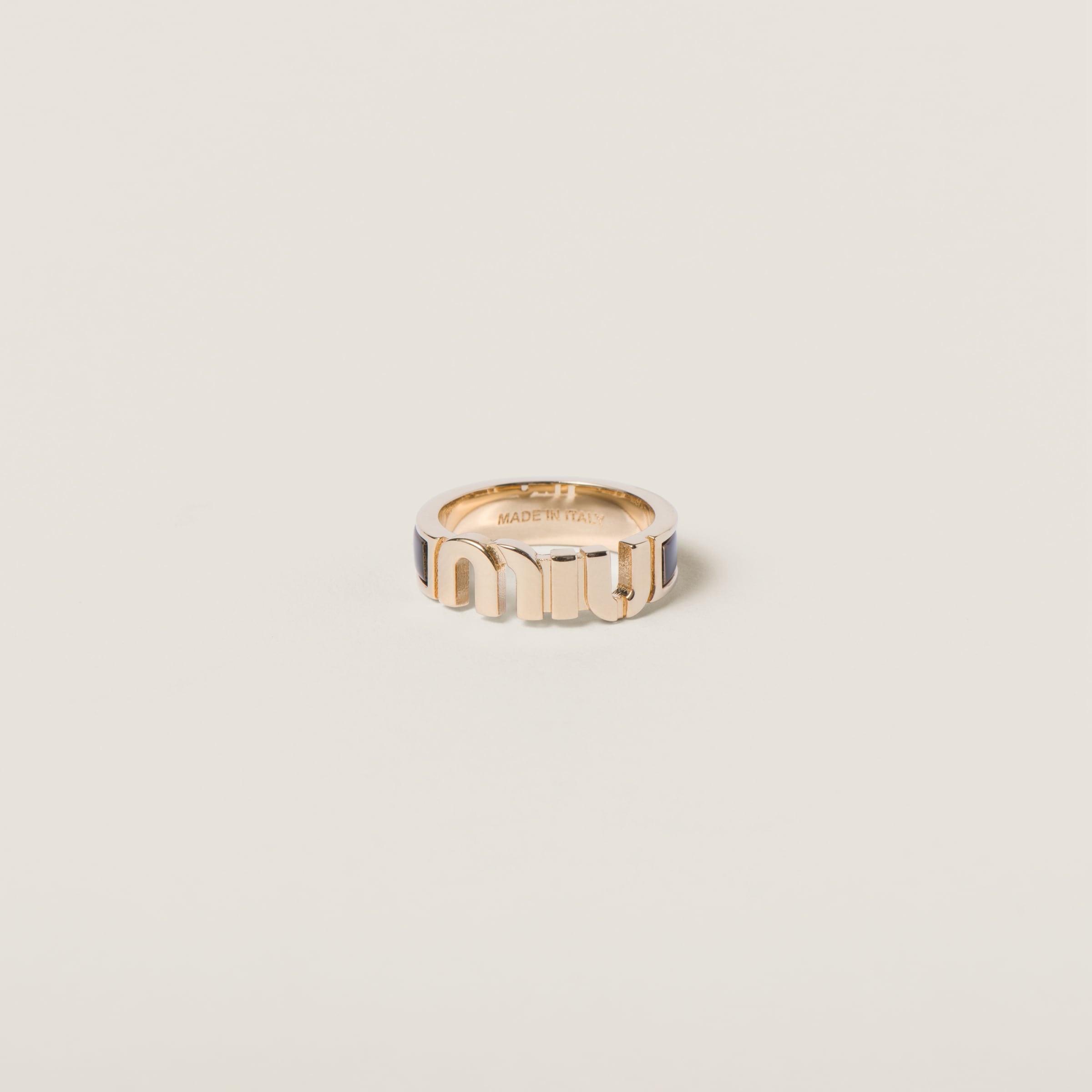 Enameled metal ring - 1