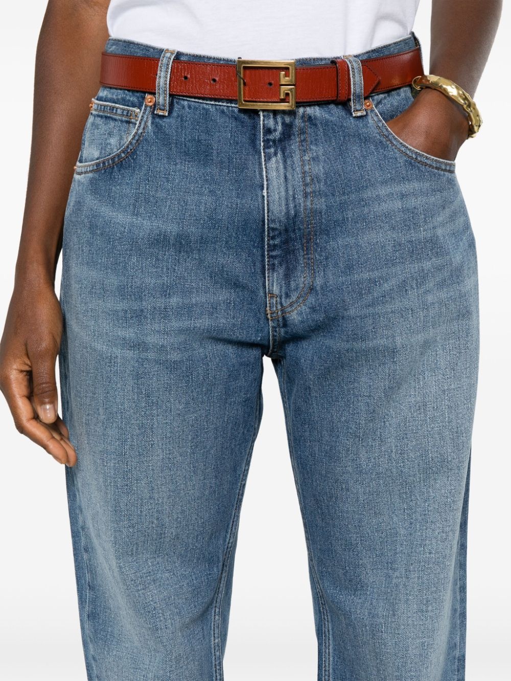 straight-leg jeans - 5