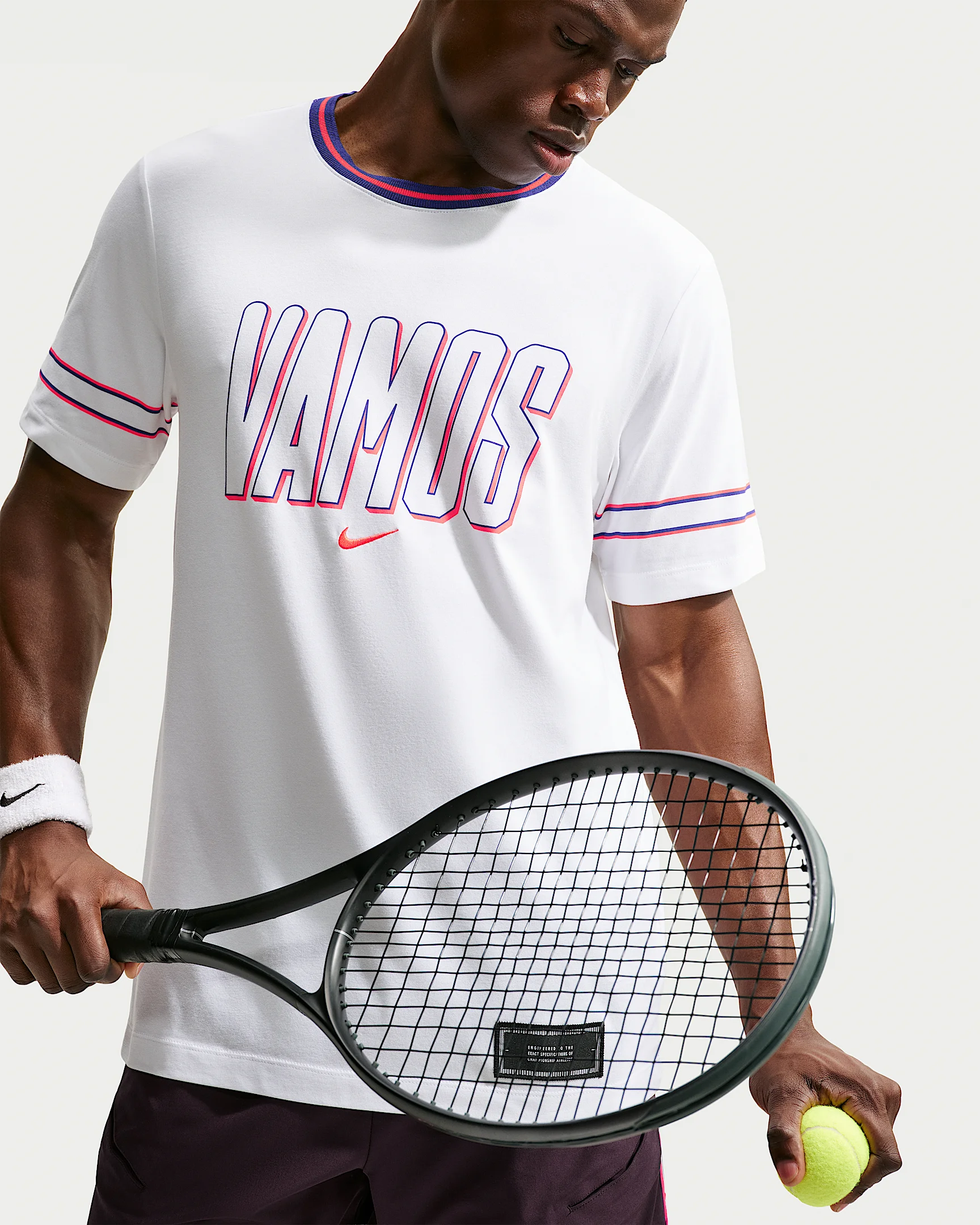 Carlos Alcaraz Men's NikeCourt Dri-FIT Tennis T-Shirt - 1