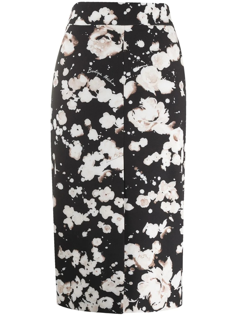 floral pencil skirt - 1