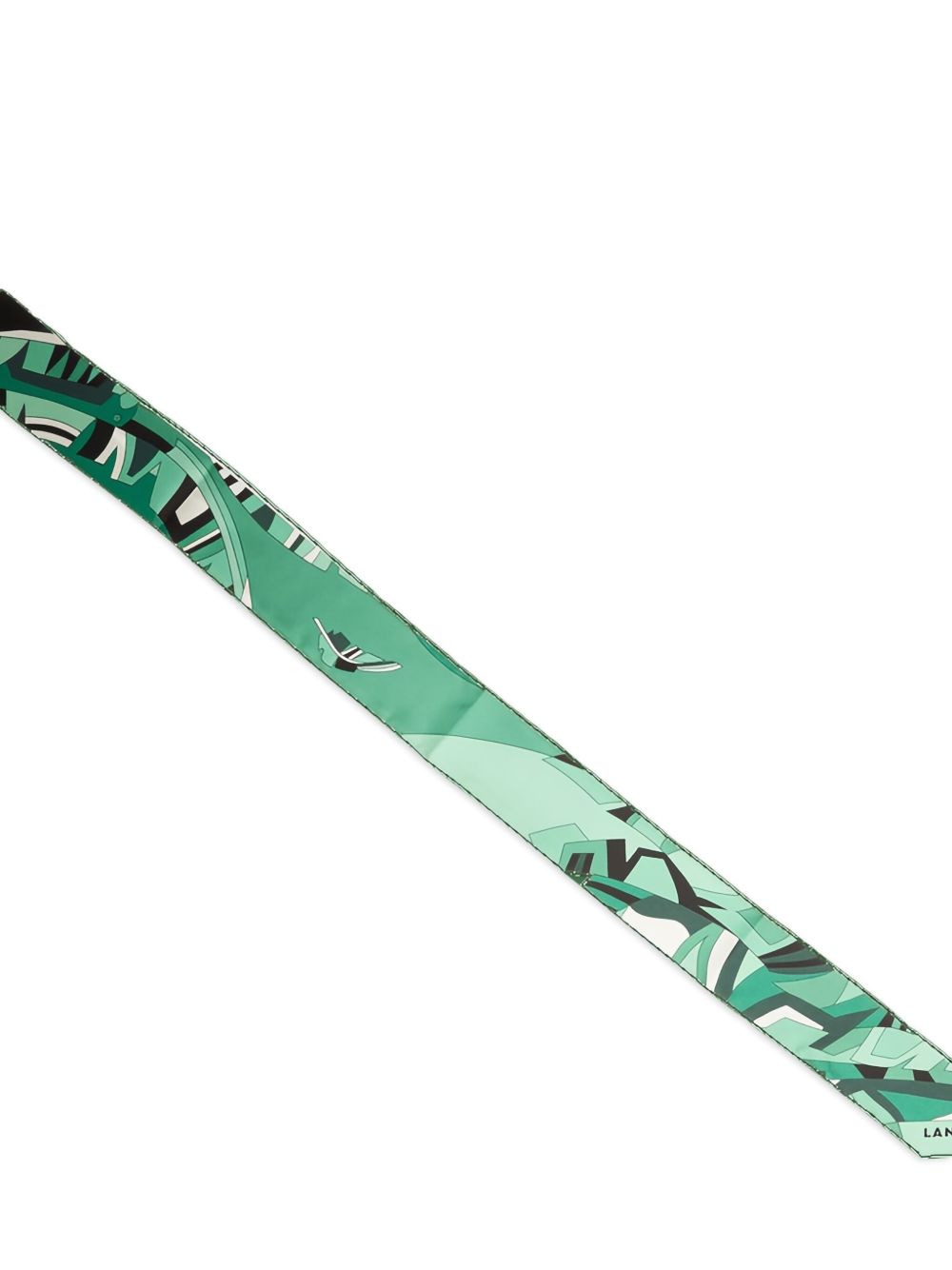 arabesque-motif silk headband - 2