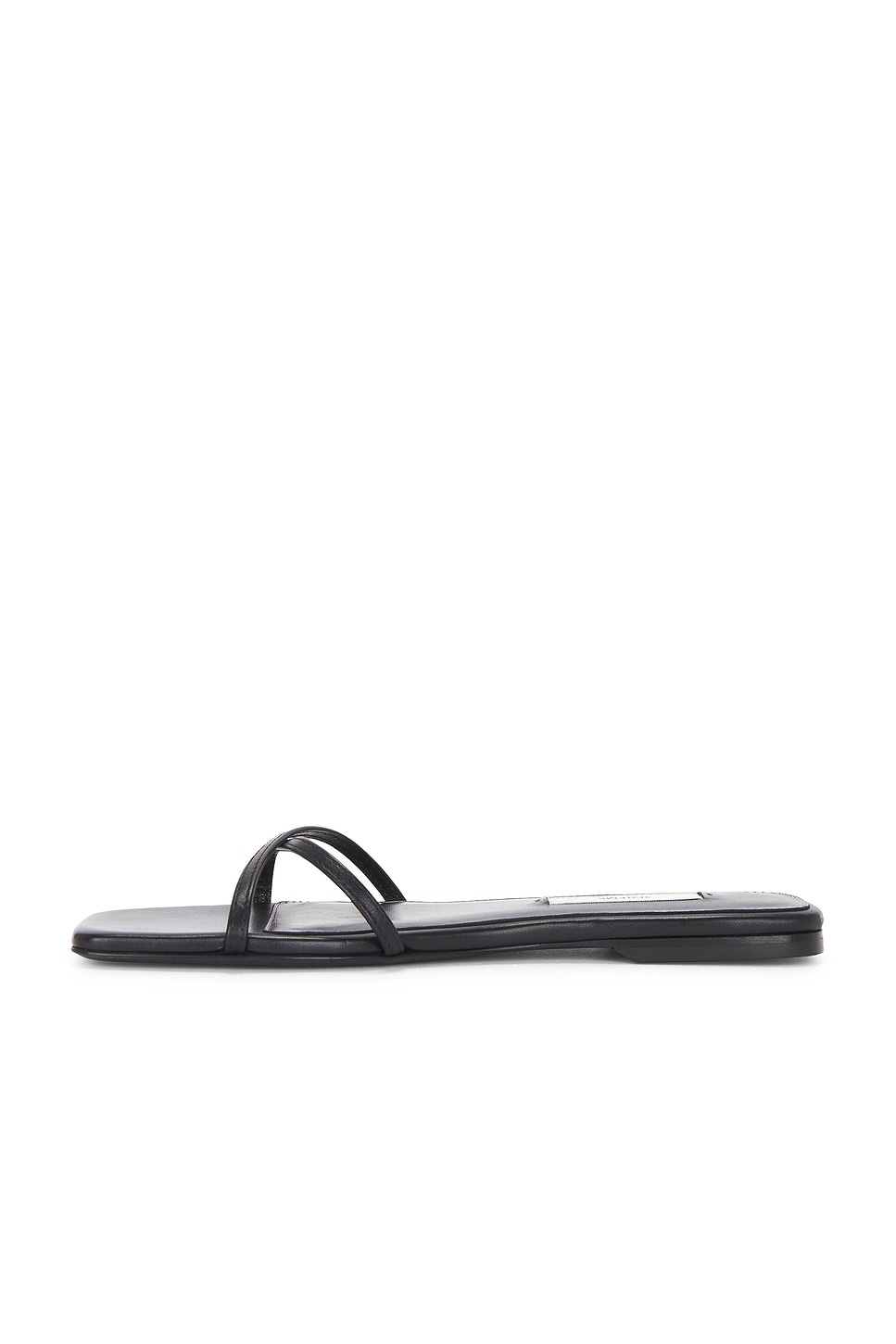 Leather Crossover Slide - 5