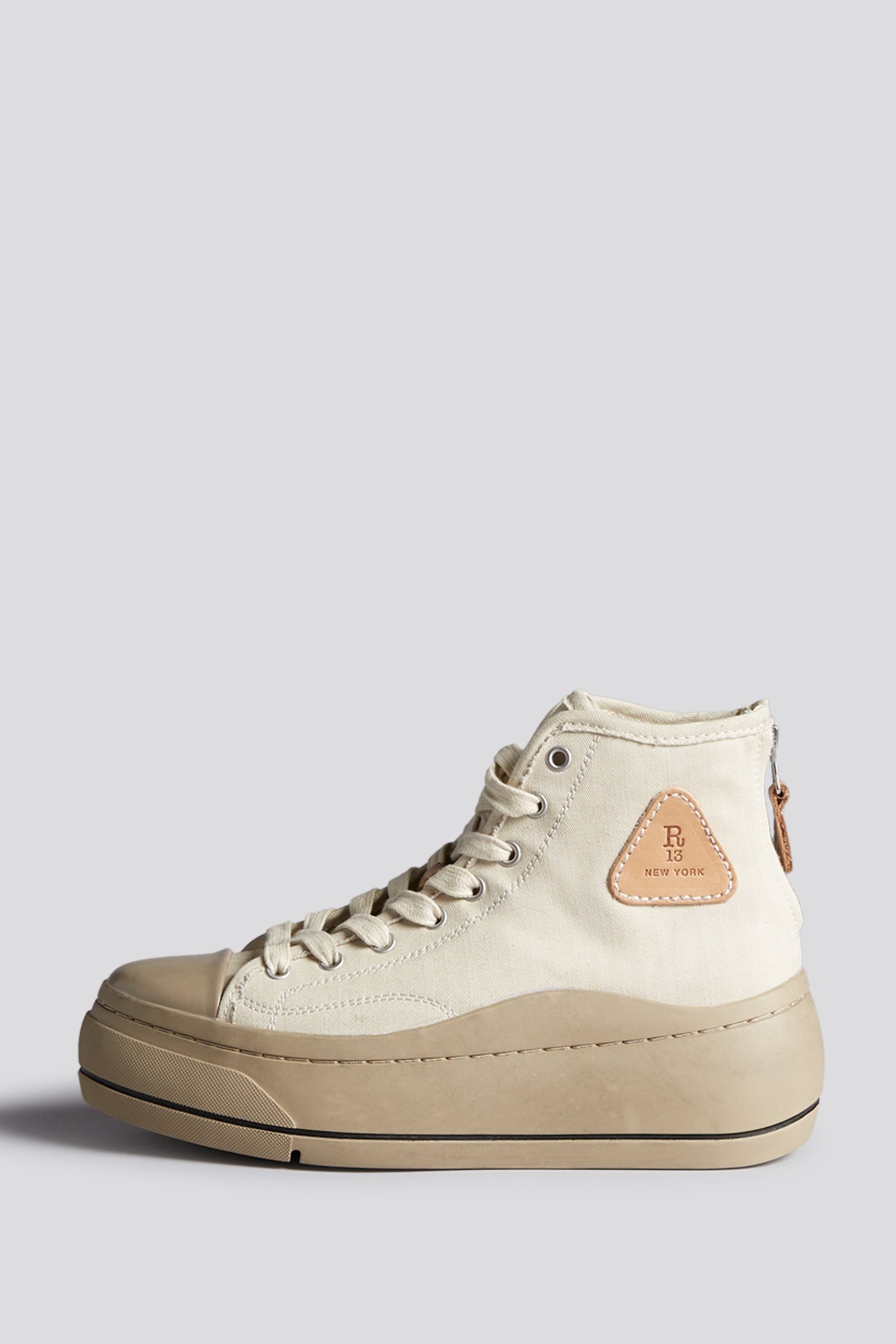 KURT HIGH TOP - NATURAL HERRINGBONE - 4