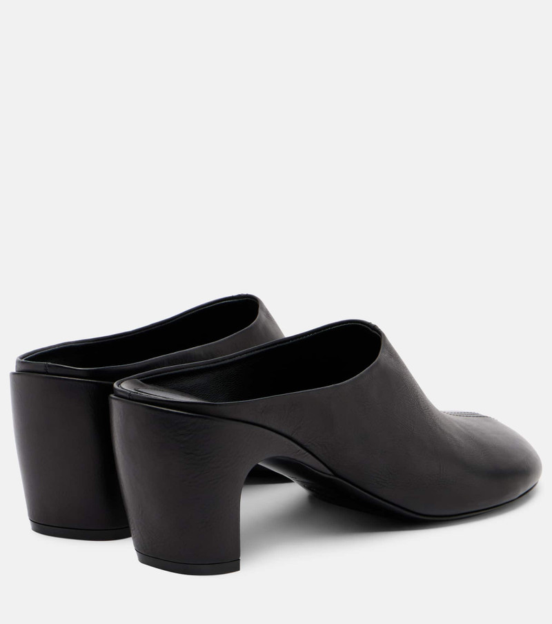 Dries Van Noten 65 leather mules outlook
