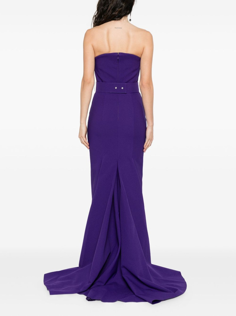 The Citra strapless maxi dress 4