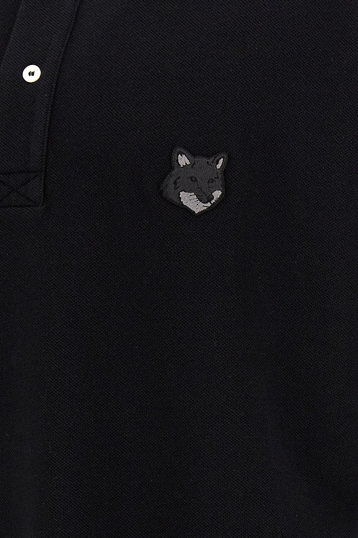 'Bold Fox Head' polo shirt - 6