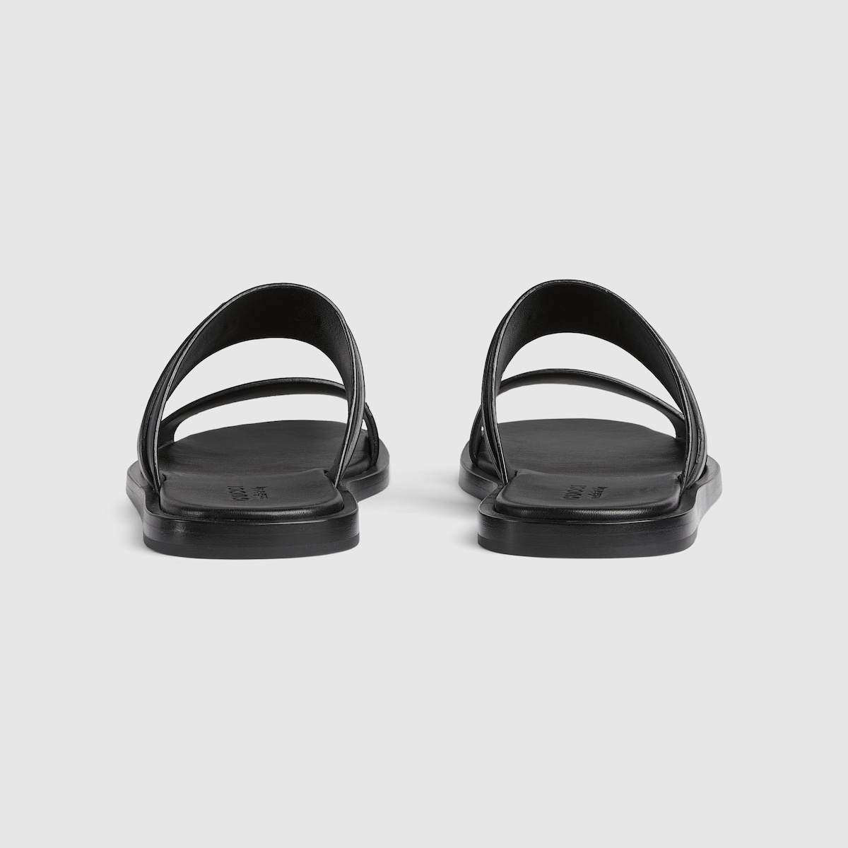 Men's sandal with Round Interlocking G - 4