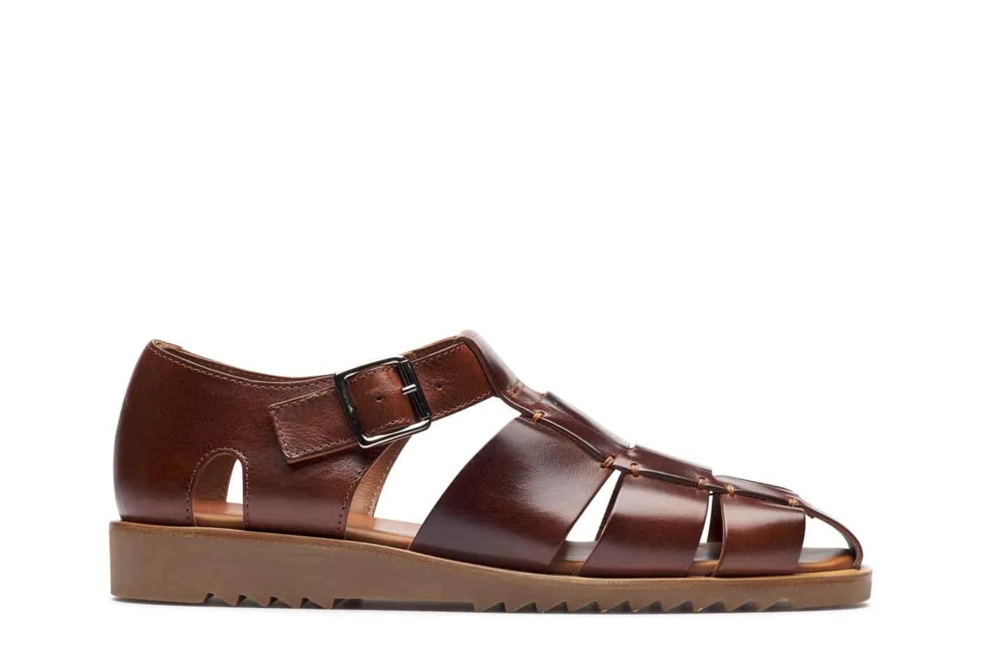 Pacific Vegetal Brown - Rubber Sole - 1