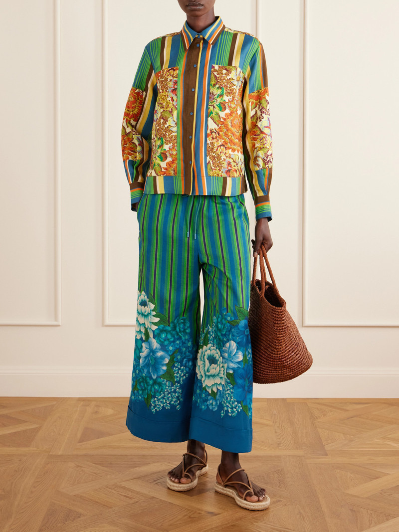 ALÉMAIS Charlie Printed Linen Shirt outlook