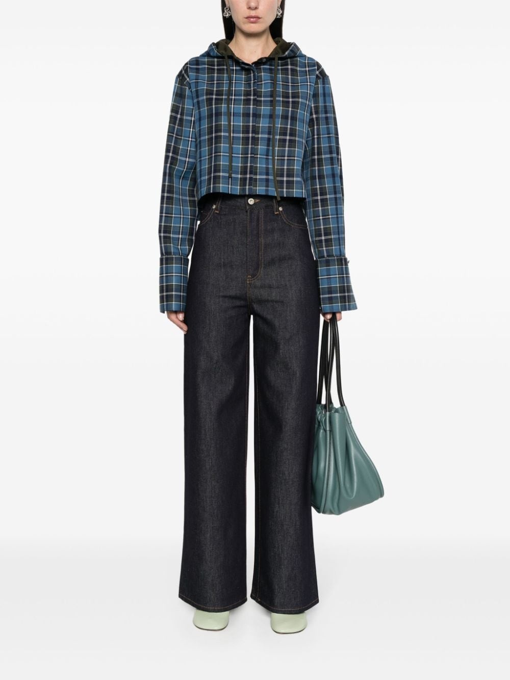 high-waist jeans - 2