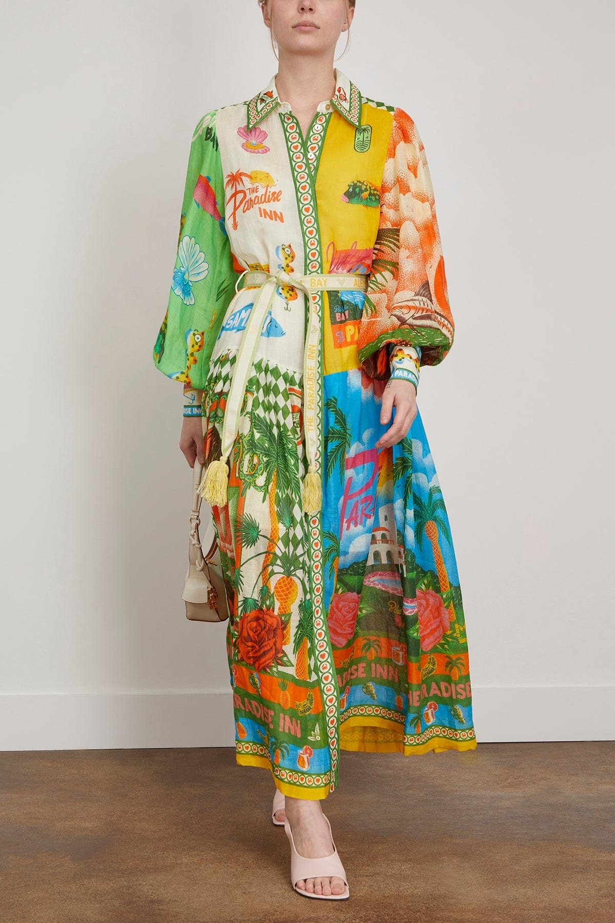 Paradiso Shirt Dress in Multi - 2