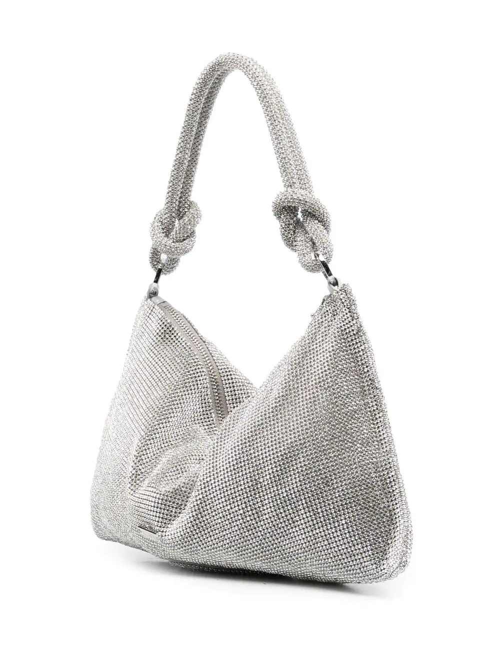 crystal-embellished shoulder bag - 3