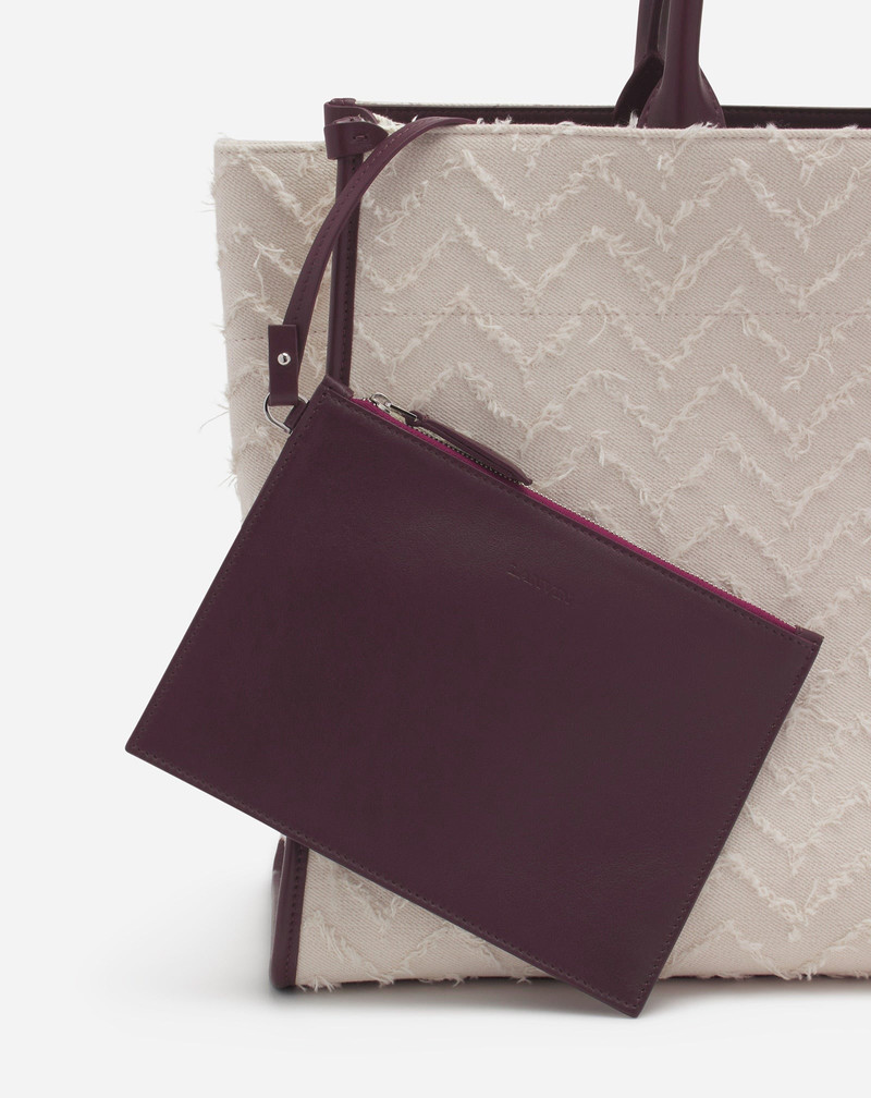 HERRINGBONE MOTIF IN&OUT MM TOTE BAG 6