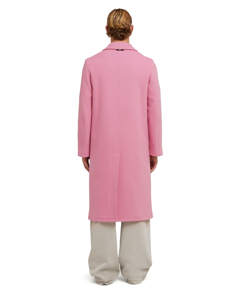 Virgin wool "Wool Coating" double-breasted coat 3