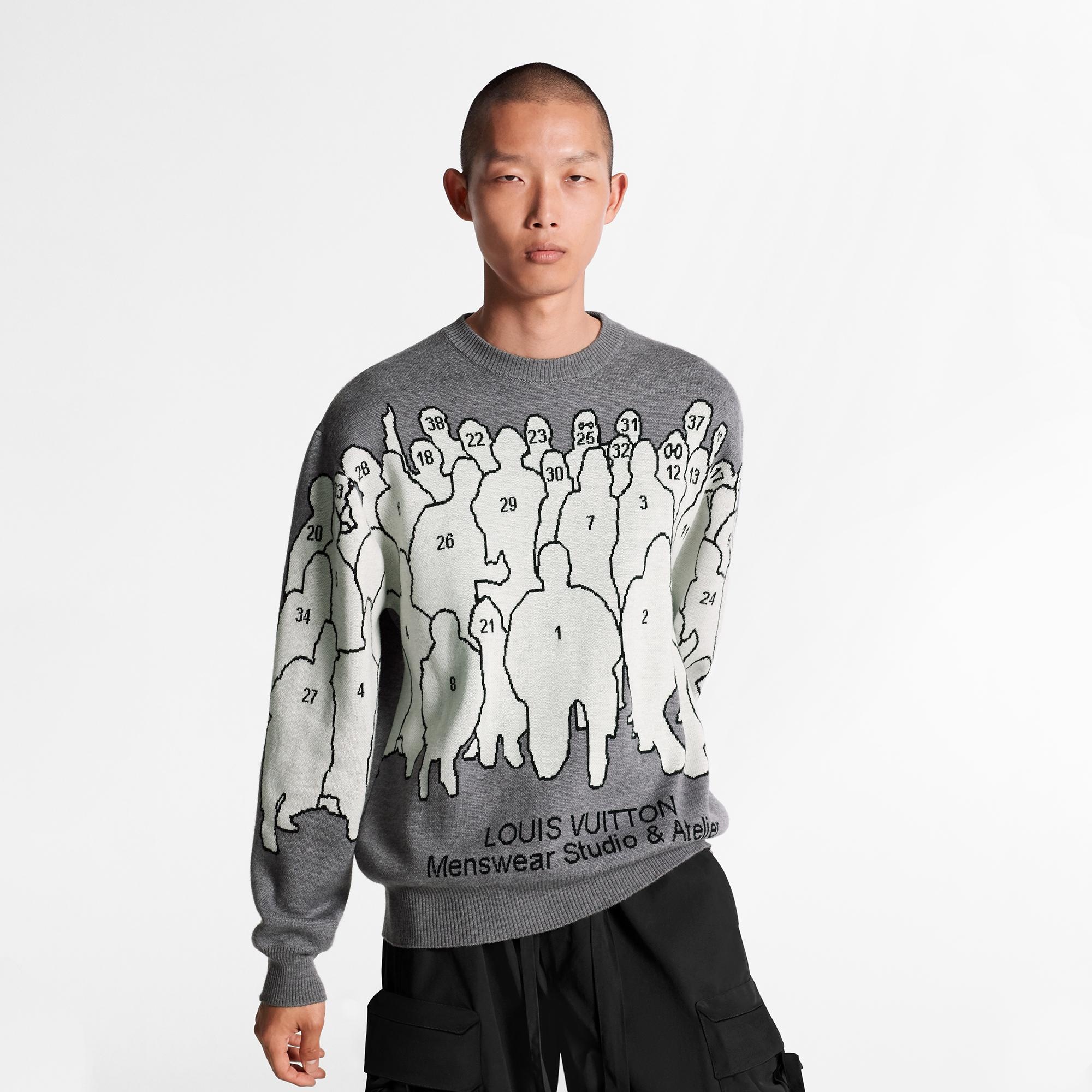 Studio Jacquard Crewneck - 4