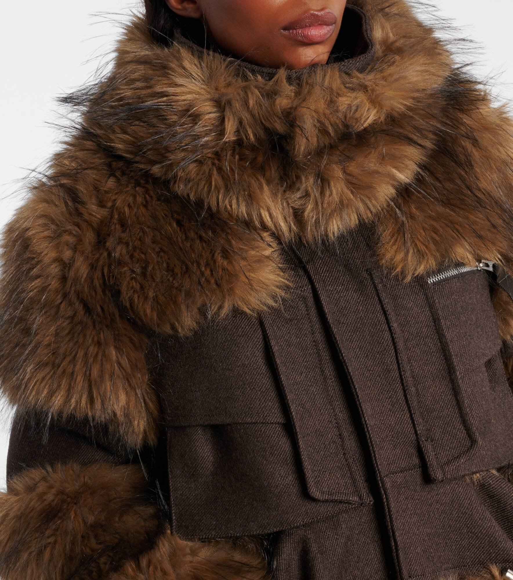 Wool blouson - 4