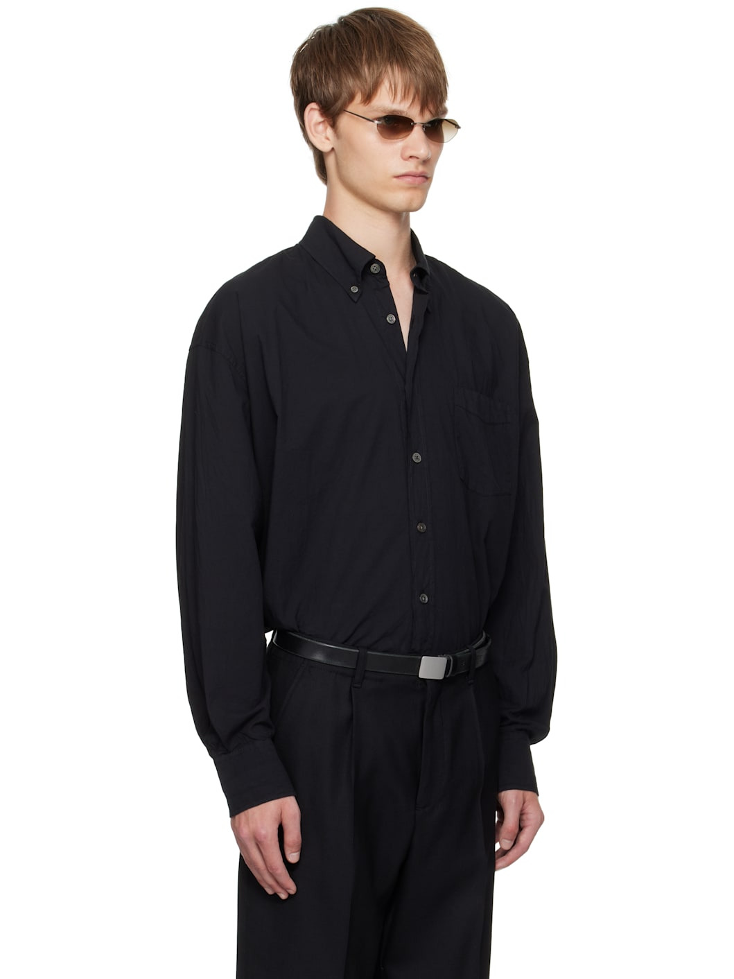 Black Borrowed BD Shirt - 2