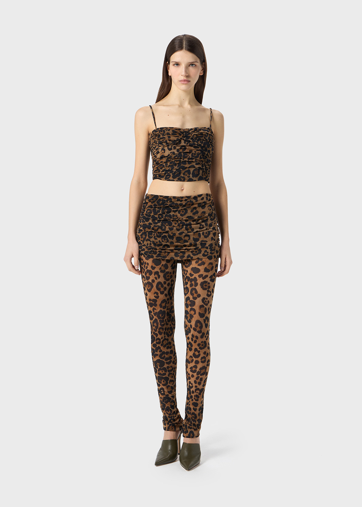 LEOPARD PRINT JERSEY TOP - 2