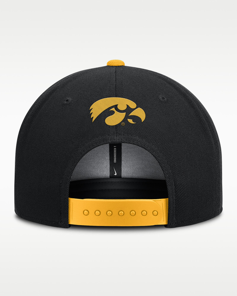 Nike Iowa On-Field Pro Men's Nike Dri-FIT College Adjustable Hat outlook