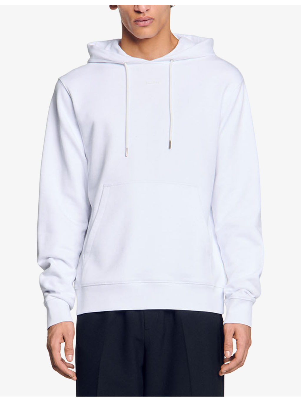 Tonal-logo regular-fit cotton-jersey hoody - 3