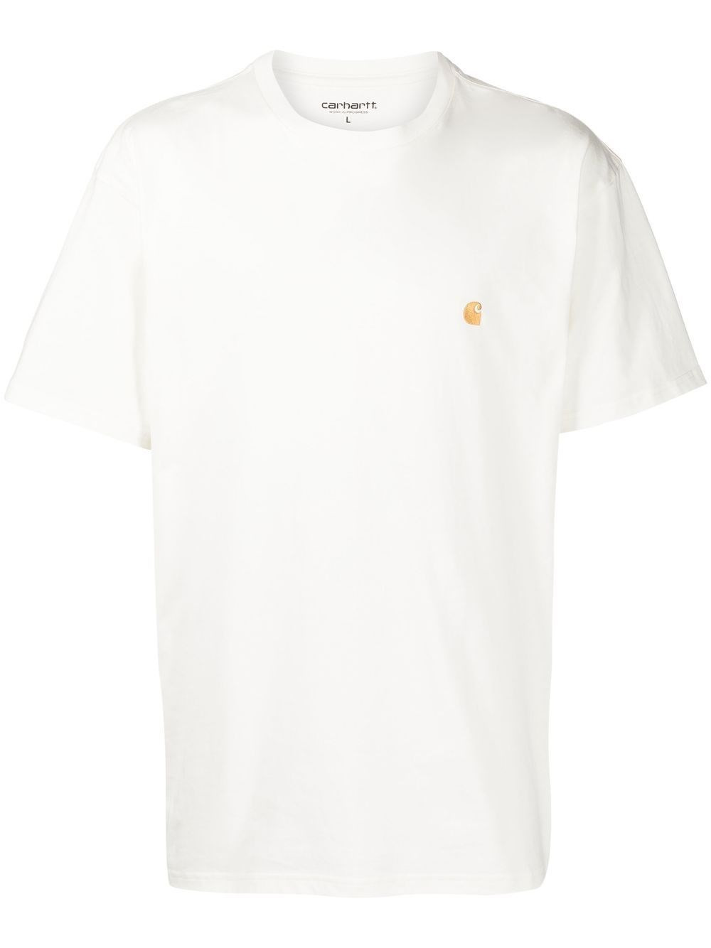 Logo cotton t-shirt - 1