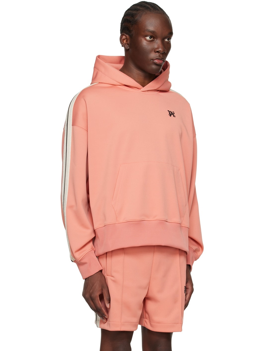Pink Monogram Hoodie - 2