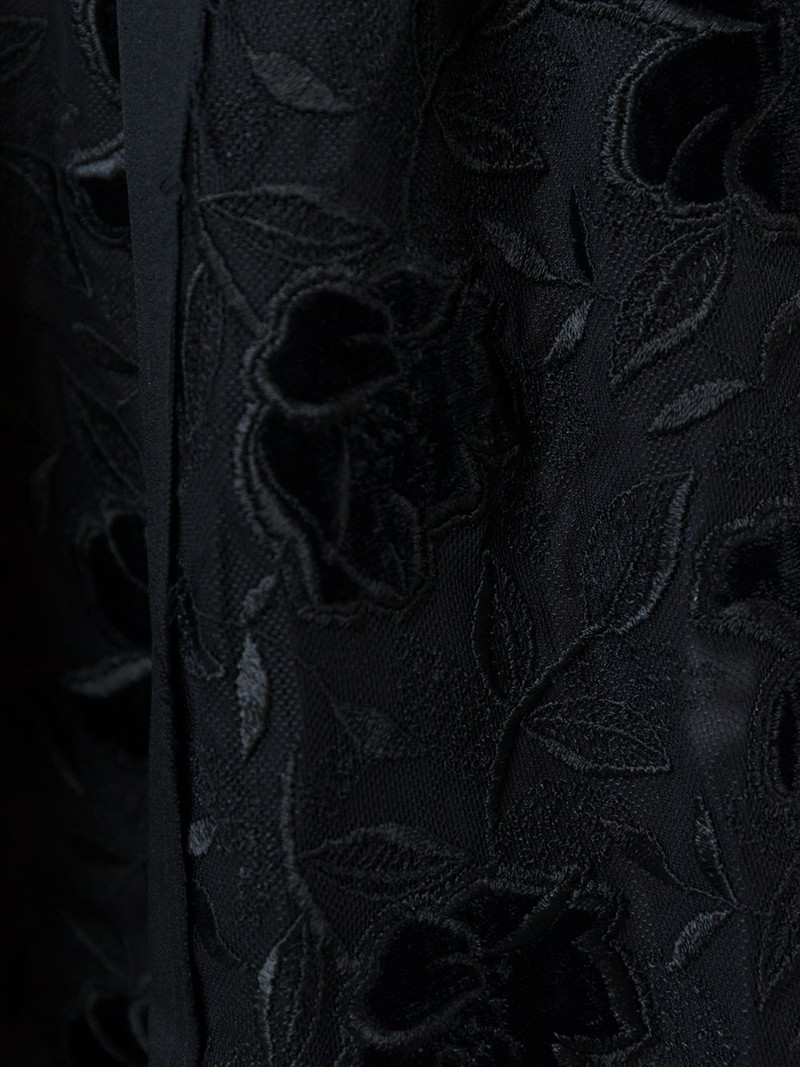 embroidered flared skirt 4
