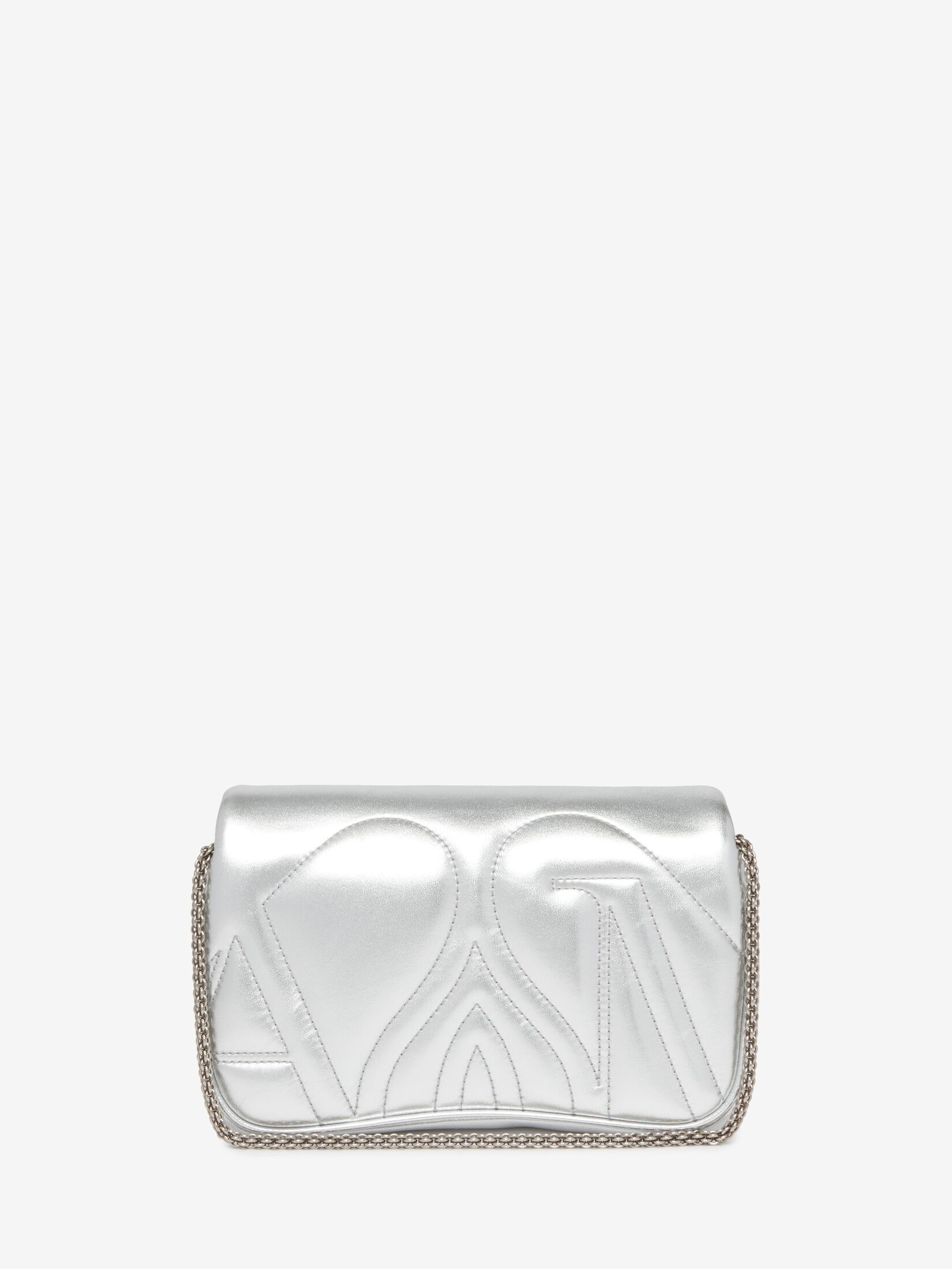 Women's The Seal Mini Bag in Silver - 3